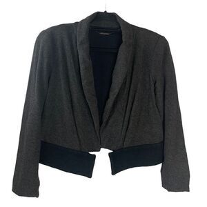 Trina Turk Women's Open Front Cropped Bolero Chanel Blazer Jacket Size 6